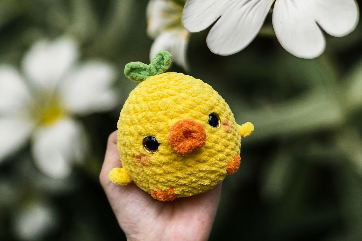 Crochet Chicken Butt Free Crochet Pattern and Tutorial
