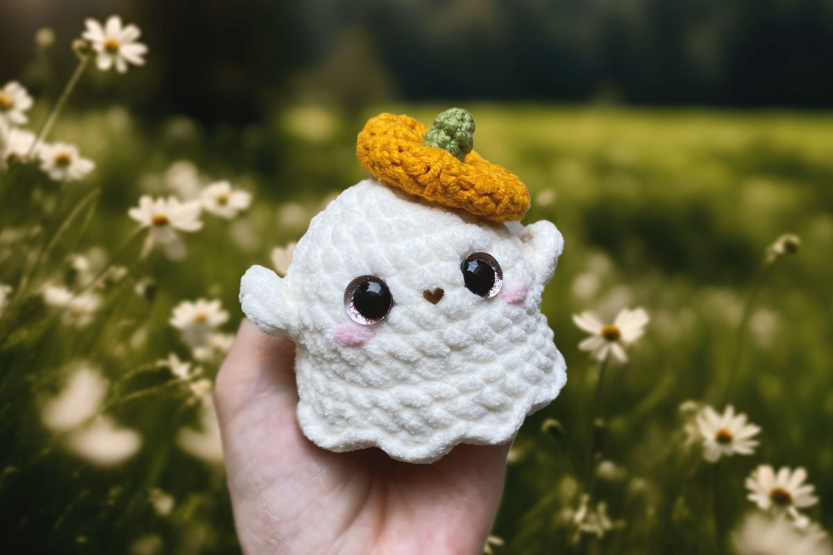Crochet Halloween Ghost Boo Free Crochet Pattern and Tutorial