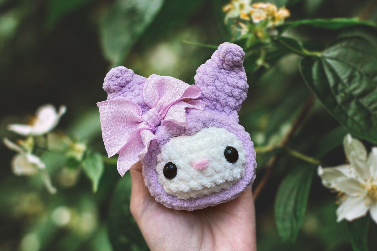Crochet Kuromi Sanrio Free Crochet Pattern and Tutorial