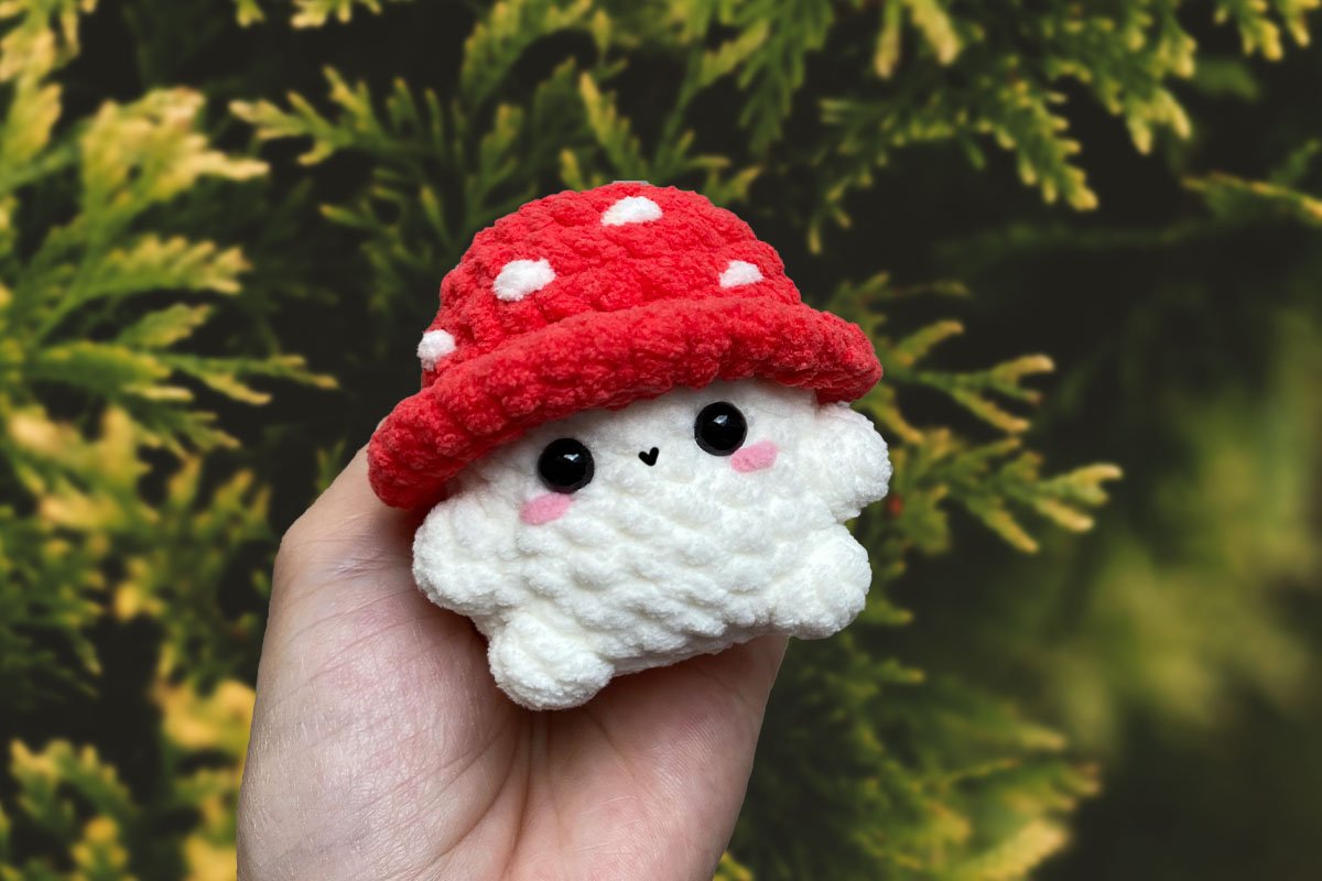 Crochet Baby Mushy Boi Free Crochet Pattern and Tutorial