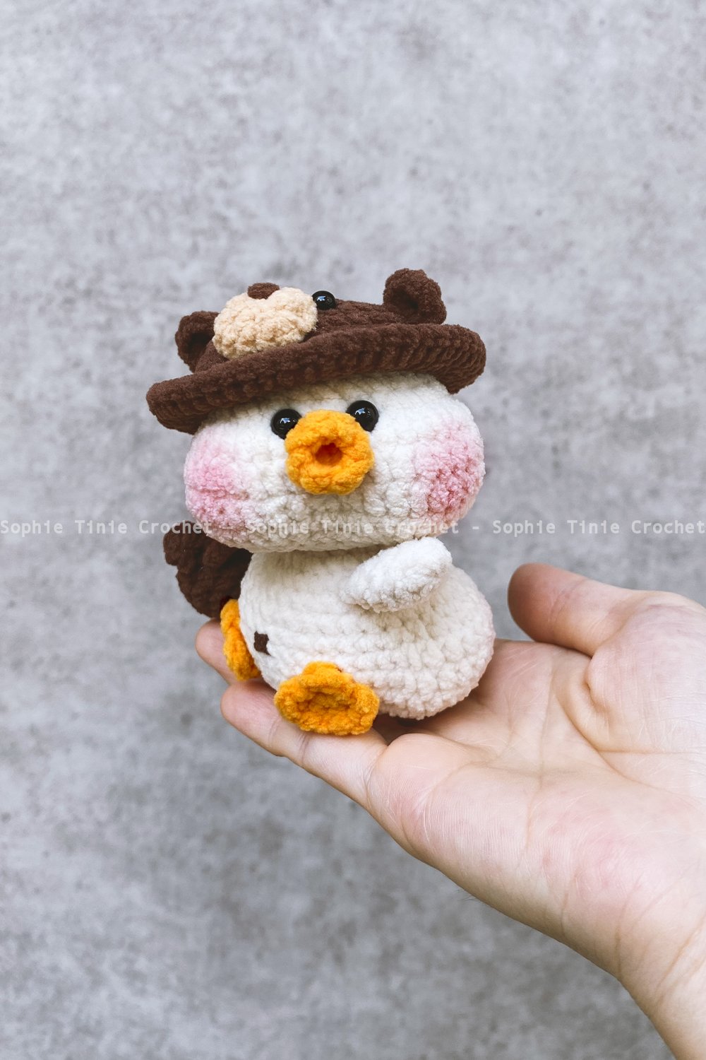 Crochet Low-Sew Baby Duck Nom Nom Squad